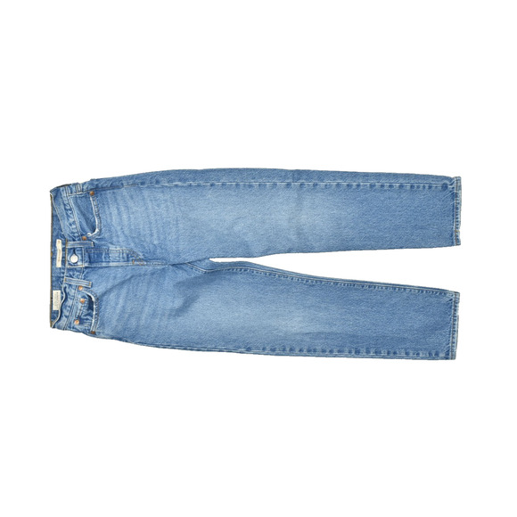 Levi's Premium Women's Wedgie Straight Light Wash Jeans Size 24 Blue Cotton - Picture 1 of 8